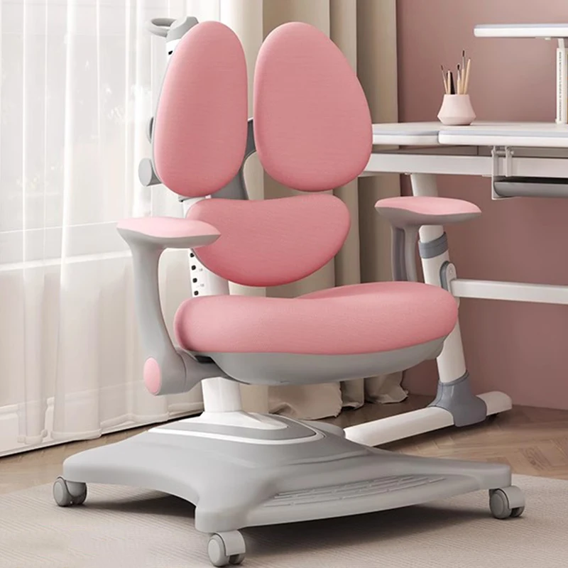 

Backrest Student Office Chair Posture Kids Conference Office Chair Wheels Reading Cheap Arm Garden Mobilya Trendy Furniture