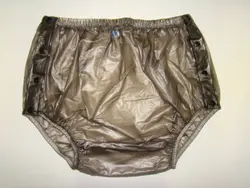 3 pieces * ADULT BABY incontinence PLASTIC PANTS P004-2T