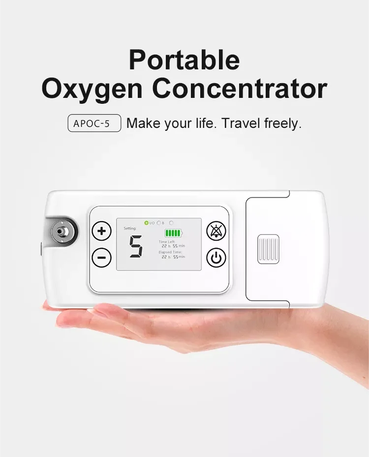 Portable oxygen concentrator - APOC-5 - Shenyang Aerti Tech
