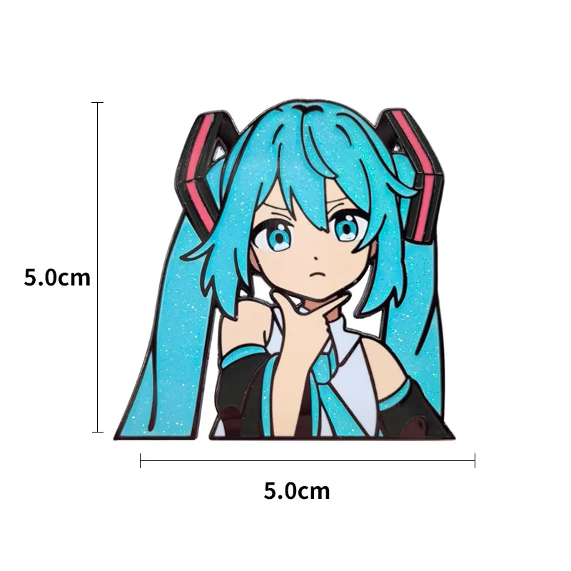 Hatsune Miku Porte-clés Acrylique Kawaii Spring Time