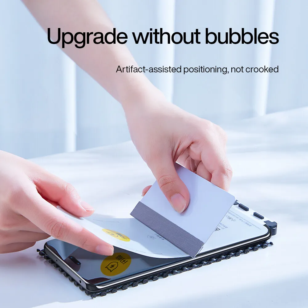 Premium Screen Protector – HD Full Cover, Anti-Fingerprint Clear Hydrogel Film