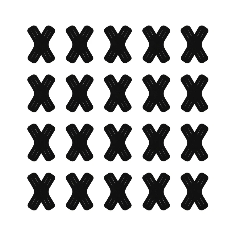 Hossom Kinesio Tape Ginocchio, 10pcs Tape Kinesiologico Privo di Taglio