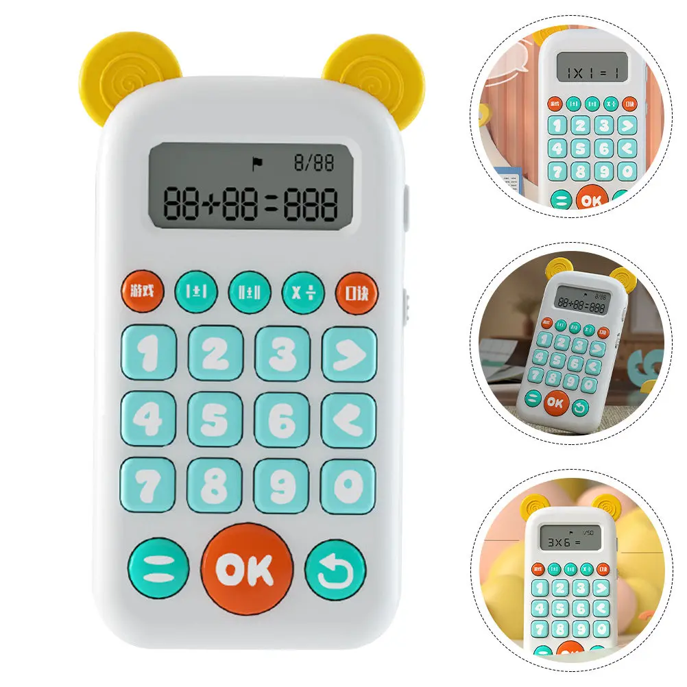 고급 수학 교육 도구 4-12세 어린이용 정신 계산 훈련 도구 덧셈 뺄셈 곱셈 나눗셈