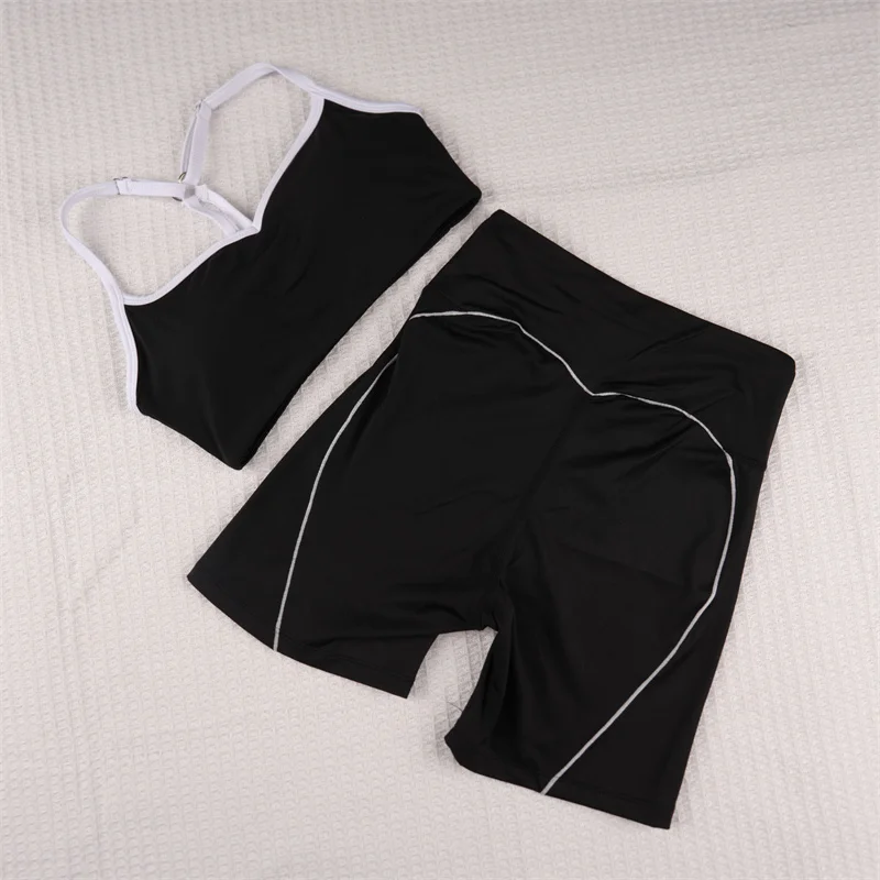 Gym Set Sports Bra Suits High Waisted Leggings Sportswear Workout