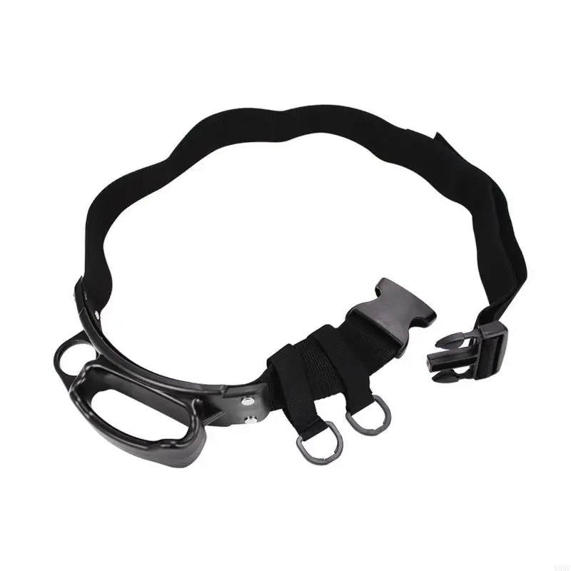 Y98F Portable Fishing Waist Rod Holder Essential Tool Adjustable Fishing Belt