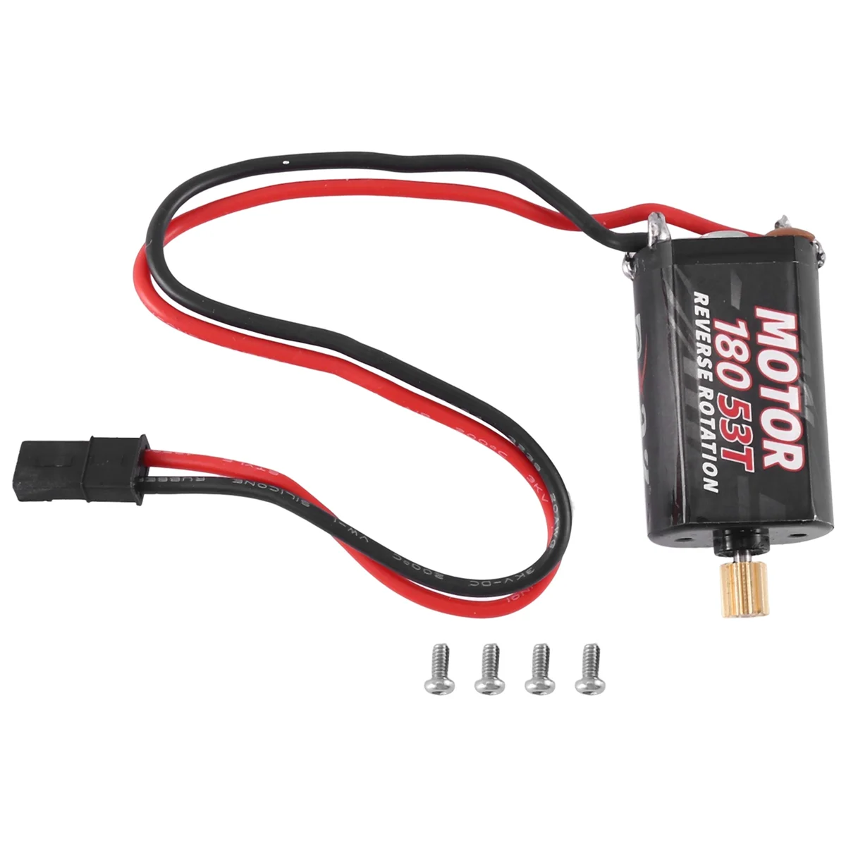 

RCXAZ 180 щеточный двигатель 53T с 11T шестерней мотор редуктор для Traxxas TRX4M 1/18 RC Гусеничный автомобиль обновленные детали