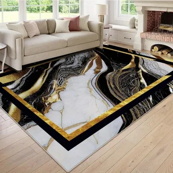 Luxury Geometric European Area Rug 1
