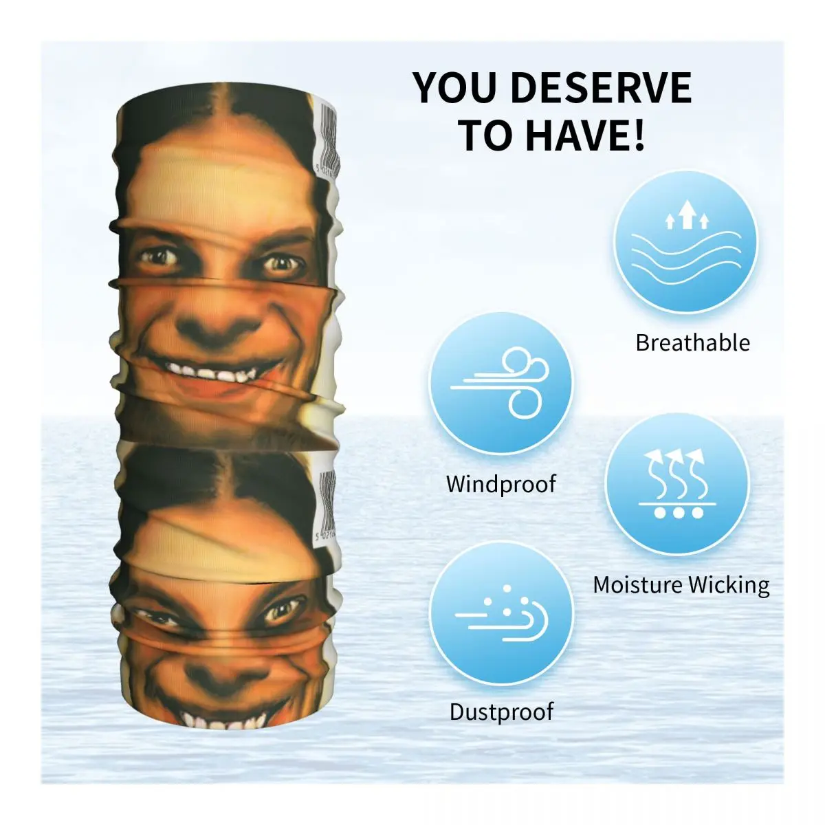 Aphex Twin Bandana Neck Gaiter UV Protection Face Scarf Cover Men Women British Electronic Music Artist Headband Tube Balaclava
