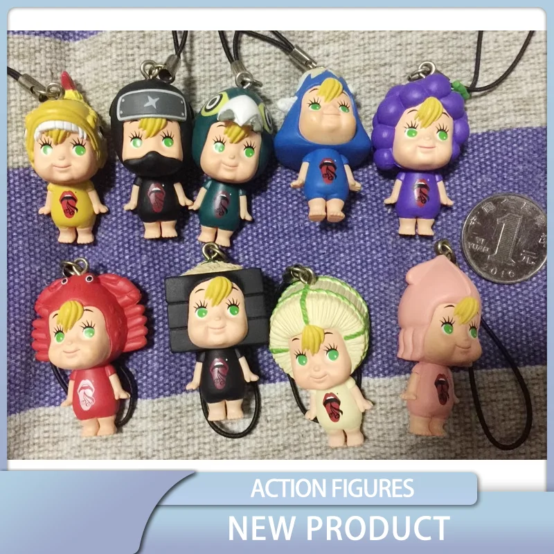 Визуальная рок кислота черная вишня Шангри-ла Тур Ангел Кукла мобильный кулон брелок Аниме фигурки Коллекционирование модели