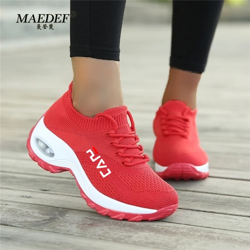

New Breathable Casual Women Running Shoes Fahsion Outdoor Light Weight Sports Shoes High Quality Walking Sneakers Tenis Footwear