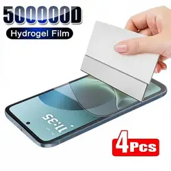 4-Pack HD Full Coverage Hydrogel Film Screen Protector