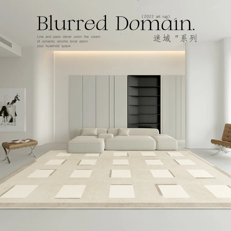 Light Luxury Bedroom Decor Plush Carpet Thicken Washable Lounge Rug Home Study Floor Mat French Style Carpets for Living Room 4