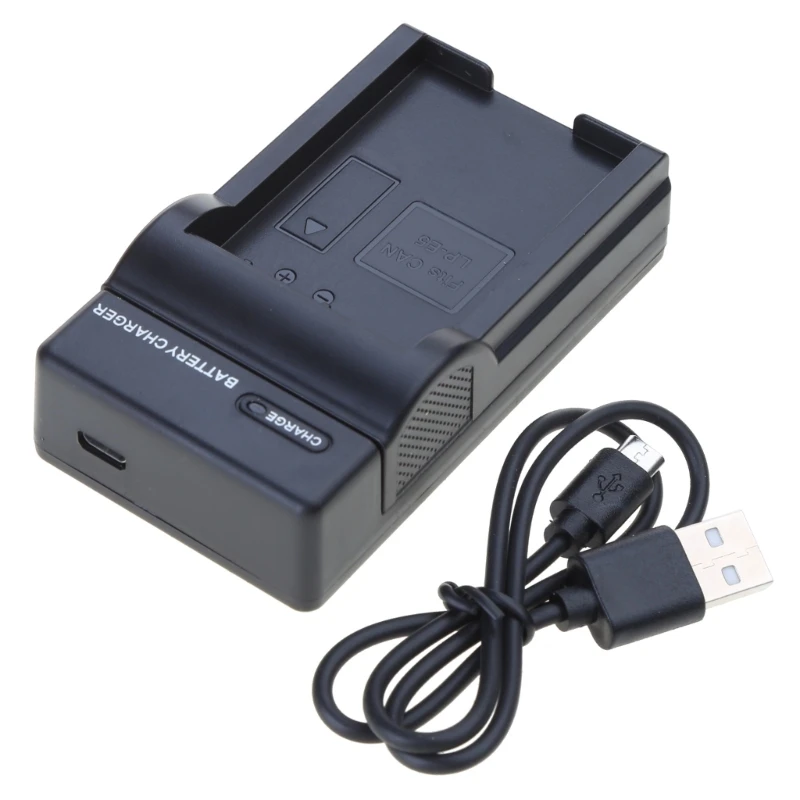USB Battery Charger For Canon LP-E5 EOS 1000D 450D 500D Kiss F Kiss X2 Rebel Xsi camera battery charger rechargeable battery charger