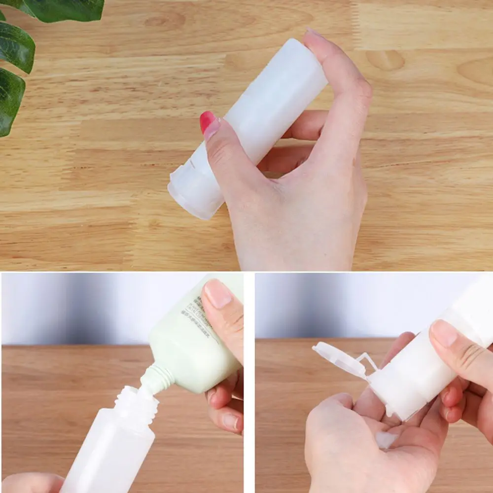Lotion Gel Shampoo Mini Portable  Travel Refillable Silicone Empty Bottle Cosmetic Container
