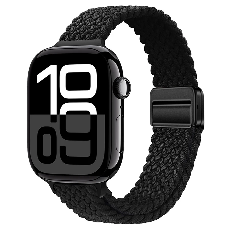 Compact Nylon Elastic Braided Bracelet