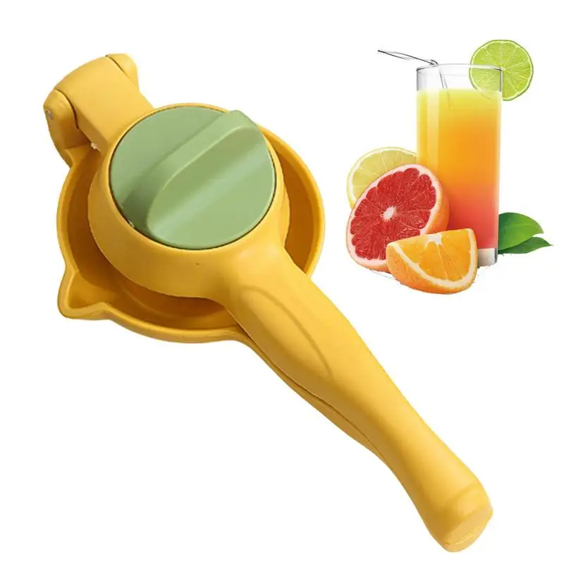 

Lemon Lime Squeezer Citrus Juicer Hand Press Heavy Duty Manual Squeeze Juice Effortless Pro-Grade Lemon Lime Orange And Citrus