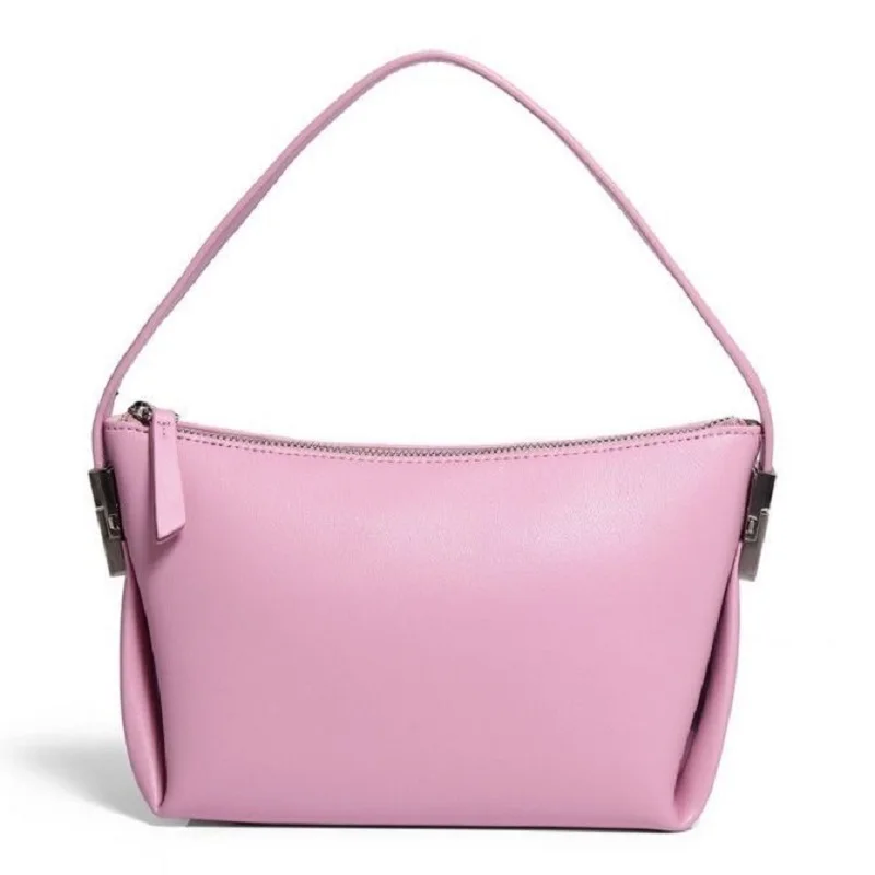 Korean niche design osoi bag lunch box bag dumpling bag handbag  crossbody bag   bags for women  genuine leather handbag women