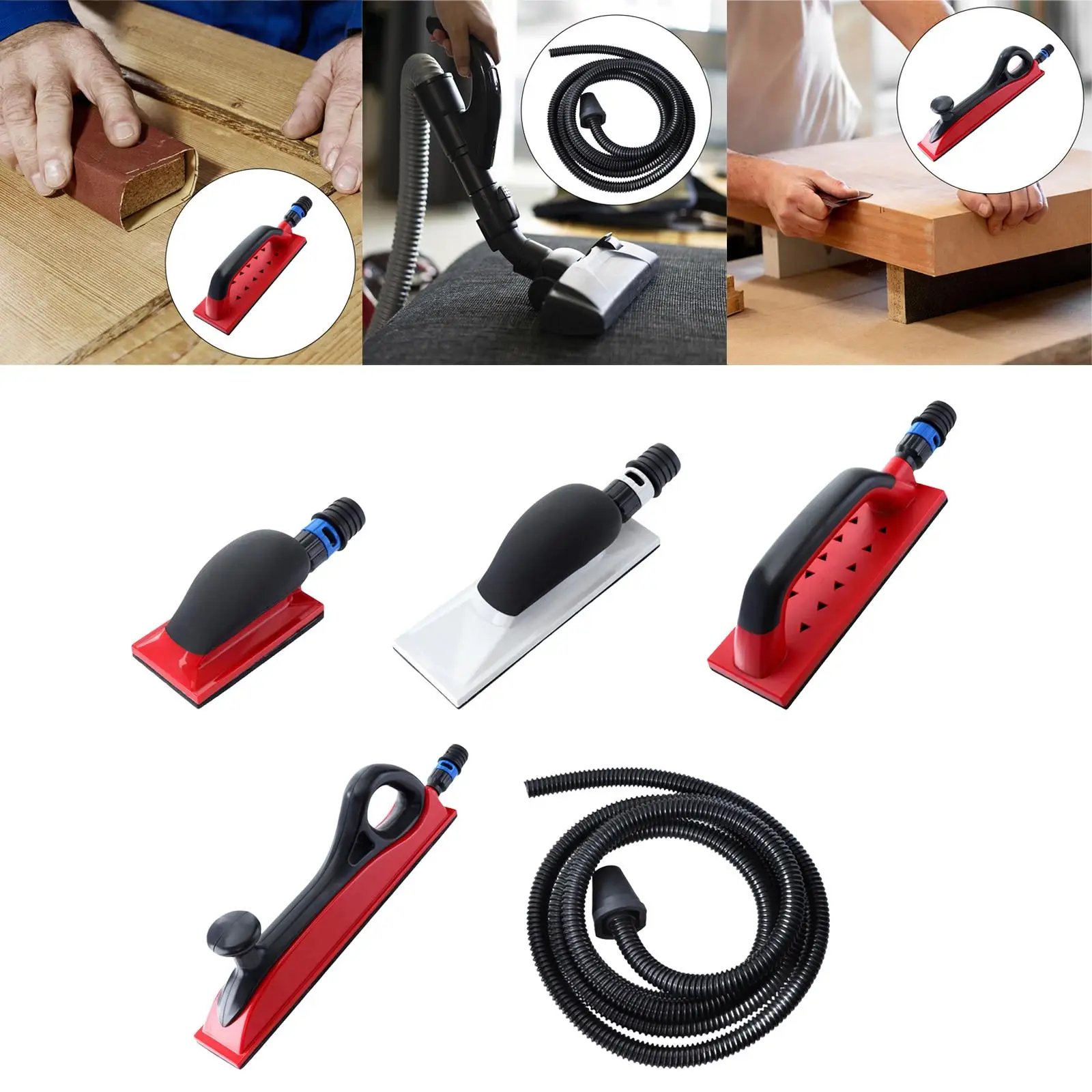 Knnuey Kit De Bloc De Ponçage Sous Vide, Support De Disque Abrasif