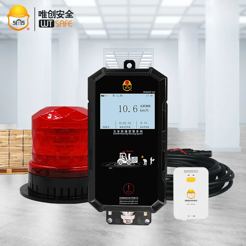 Factory Forklift Proximity Warning System Forklift Anti-collision Security Alarm System