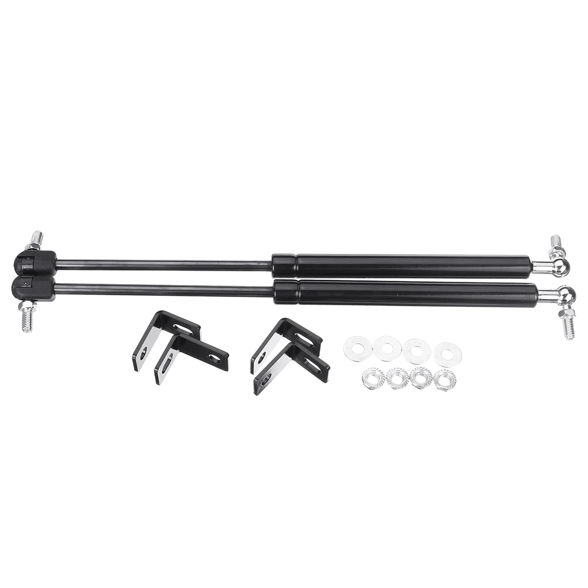 1 Pair Front Front Engine Hood Support Rod Lift Car Gas Shock