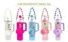 12PCS Accessories for Stanley Cup 30oz 40oz Tumbler Water Bottle Handle Strap Straw Toppers Keychain Charms Silicone Cup Boot 2