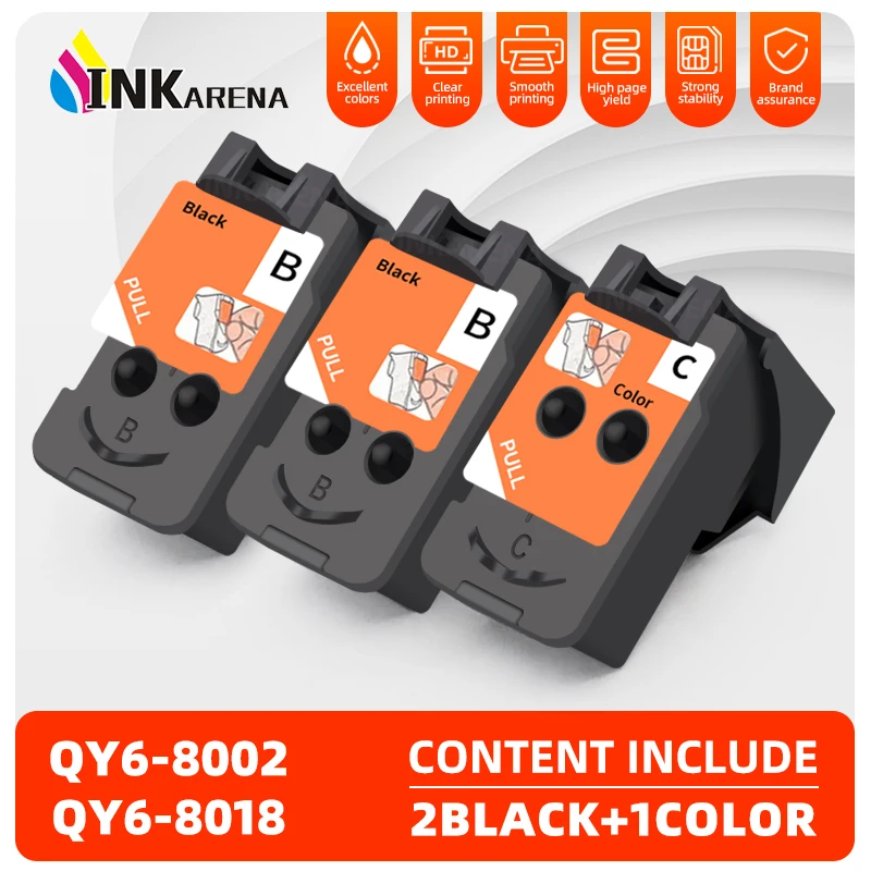 Inkarena Compatibel Met QY6-8002 QY6-8018 Printkop Ca91 Ca92 Voor Canon G1400 G1410 G2400 G2410 G3400 G3410 G4400 G4410 Printer