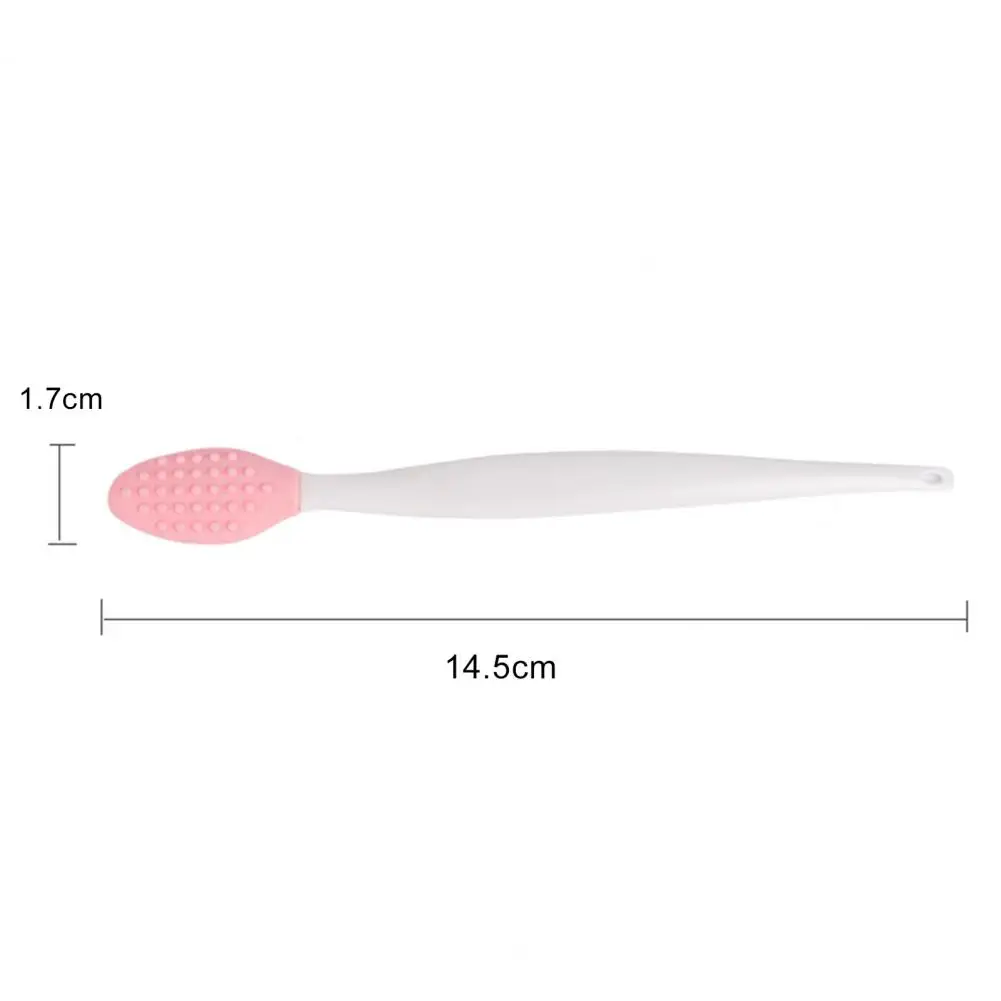 

Silicone Beauty Long for Home Nose Brush Double Side Blackhead Removing Nasal Handle Blackhead Clean Tools for Home