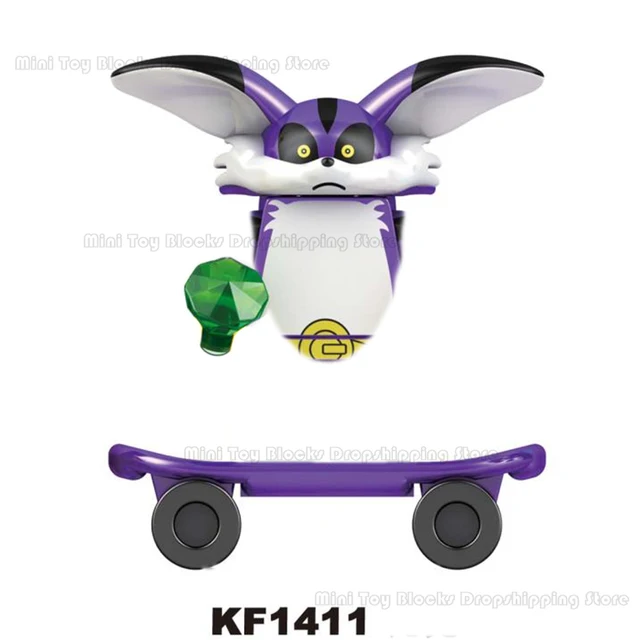 WM6086 WM6087 WM6088 LG1001 Sonics Anime Building blocks Amy Rose Ray Storm Shadow Bricks mini action toy figure Children gifts KF1411