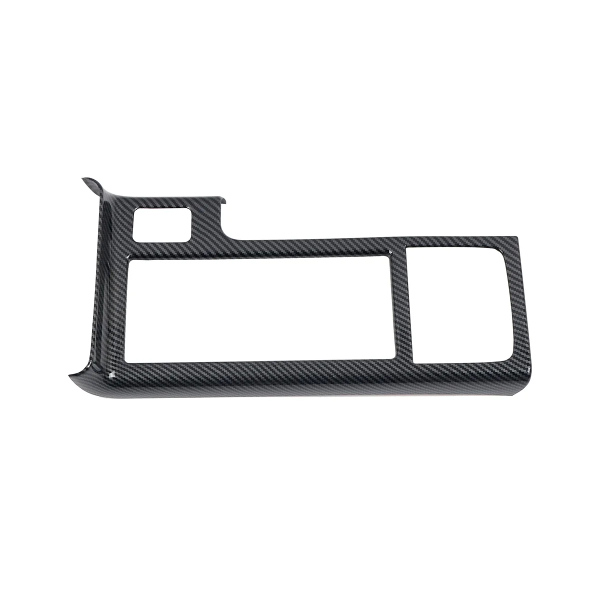 

Car Carbon Fiber Central Control Water Cup Holder Handbrake Panel Cover Trim for /