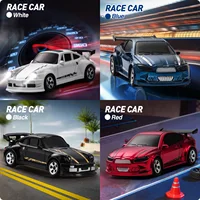 Kf20 1:64 Drift Rc Car Four-wheel remote-controlled racing car Full proportions Desk Competition Toy Boys Ideal gifts.