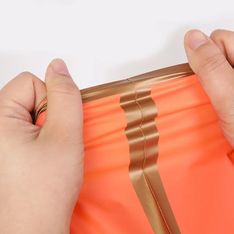 50 shopping frosted plastic bags, gold edged gift bags, fashion industry, clothing storage and carrying, gatherings, customizabl 5