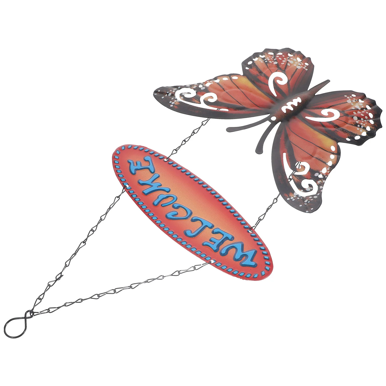 

Welcome Sign Hanging Pendant Door Hanging Pendant Retro Wall Plaque for Shop