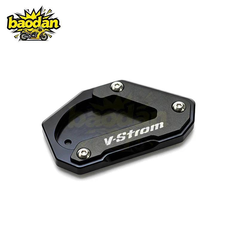 Motorcycle Kickstand Extension Pad & Front Wheel Sensor Guard