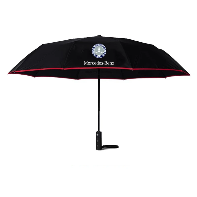 Mercedes Benz A C E S Class SLK GLS GLK GLE GLC GLB GLA Vito CLA CLS ML SL GL Car Automatic Folding Windproof Sunshade Umbrella