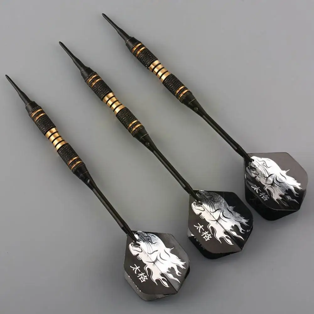 3pcs/set Safety Soft Dart Professional Indoor Soft Tip Darts Set For Indoor Electronic Dartboard Games Safety Soft Dart F1C7