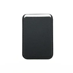 Enhanced Magnetic TechWoven Wallet Card Holder (Black)