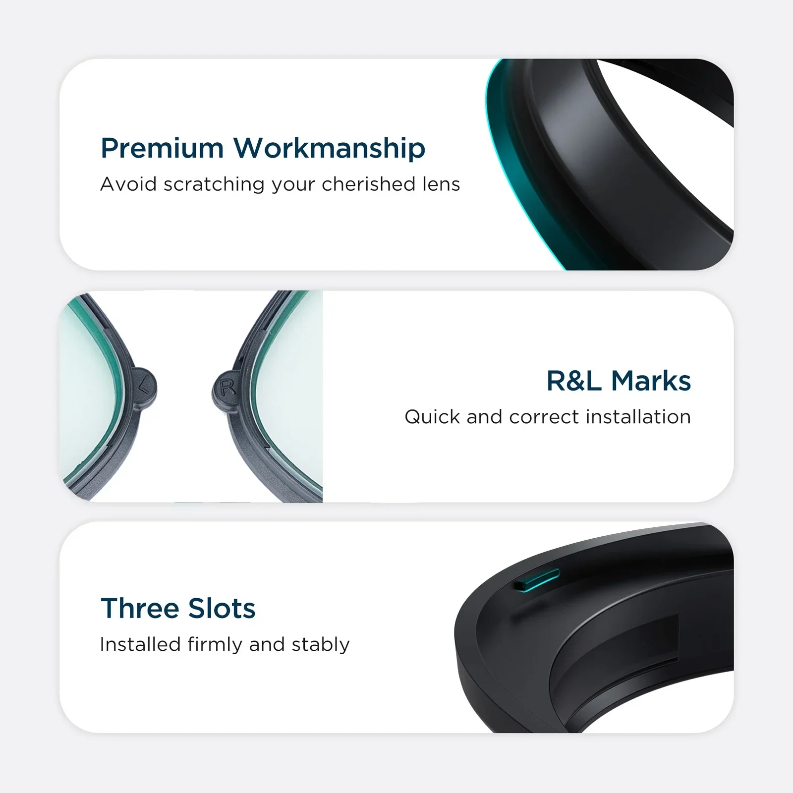 Prescription Magnetic VR Glasses with Anti-Blue Protection