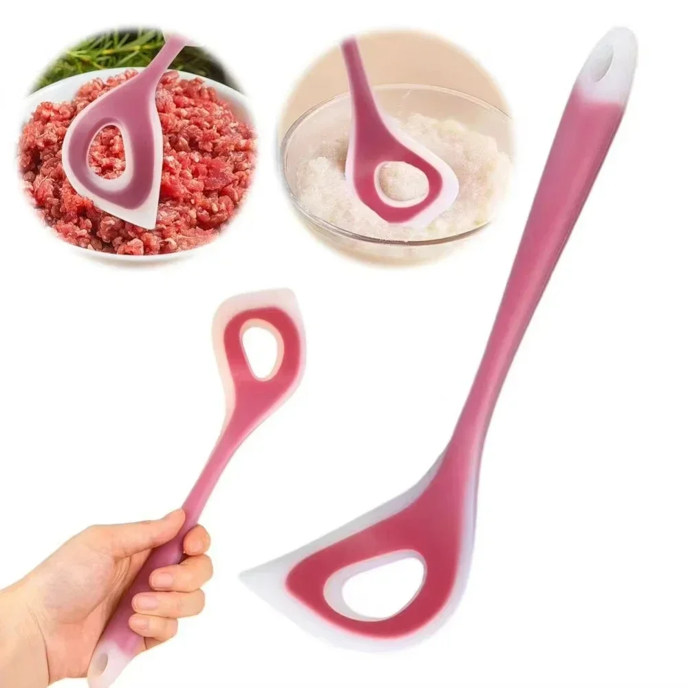 Meatball Scoop Ball Maker Durable Silicone Meatball Maker Tool Non-stick Meat Baller Manual Scoop Fish Ball Spoon