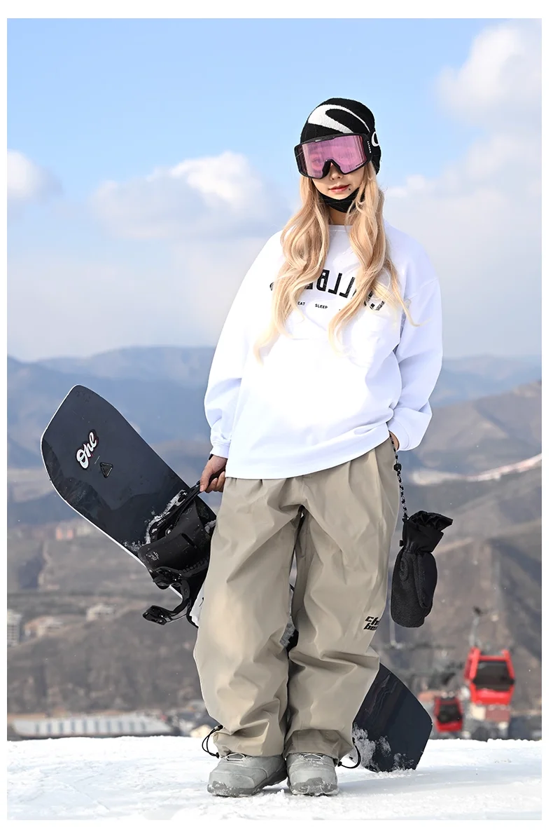 John Snow 3L Loose Snowboard Wear Waterproof Windproof Warm Snow