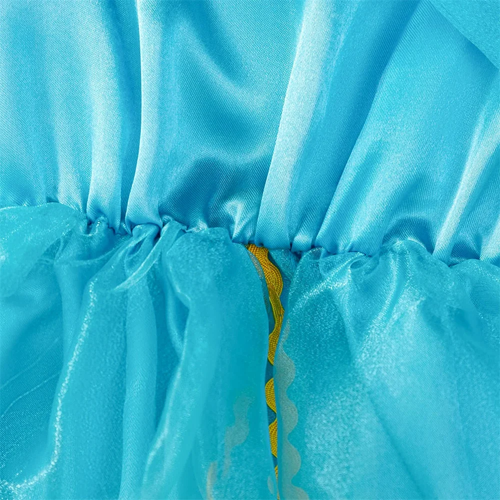 Kleinkind Schneewittchen Gelb Klettern Kleidung Baby Frozen Elsa Crawl Kleid Mädchen Taufe Abendkleid Kleinkind Aladdin Kostüme Tragen – Detail 14