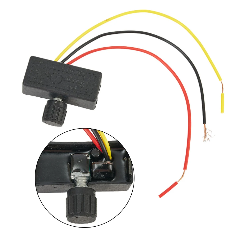 

12V Electric Sprayer Witch Regulator Adjustment Switch Regulator Speed Switch Water Pump Speed Switch Machine Accessories