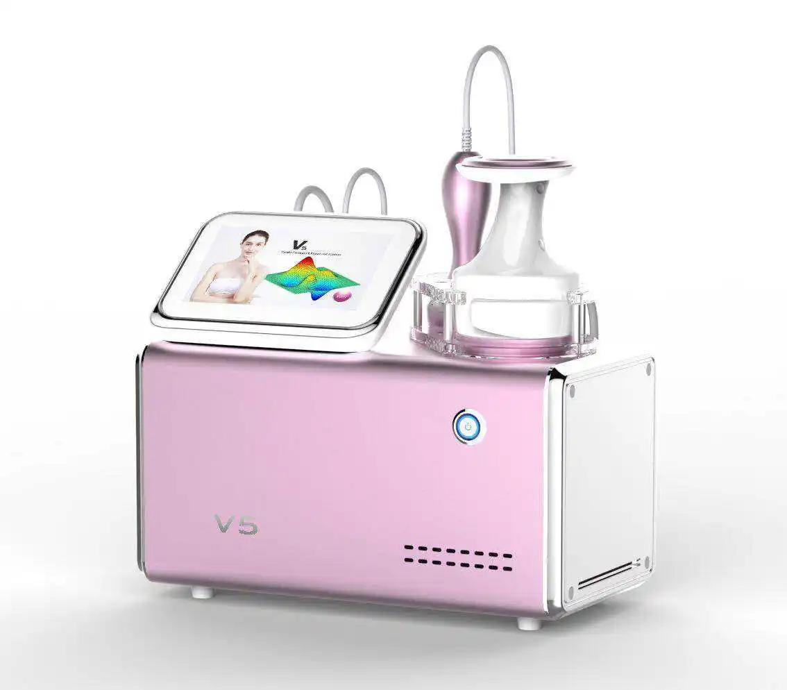 Portable V5 Velabody shape Vacuum Cavitation 40K Ultrasonic Body Shaper Weight Loss Slimming Machine SPA