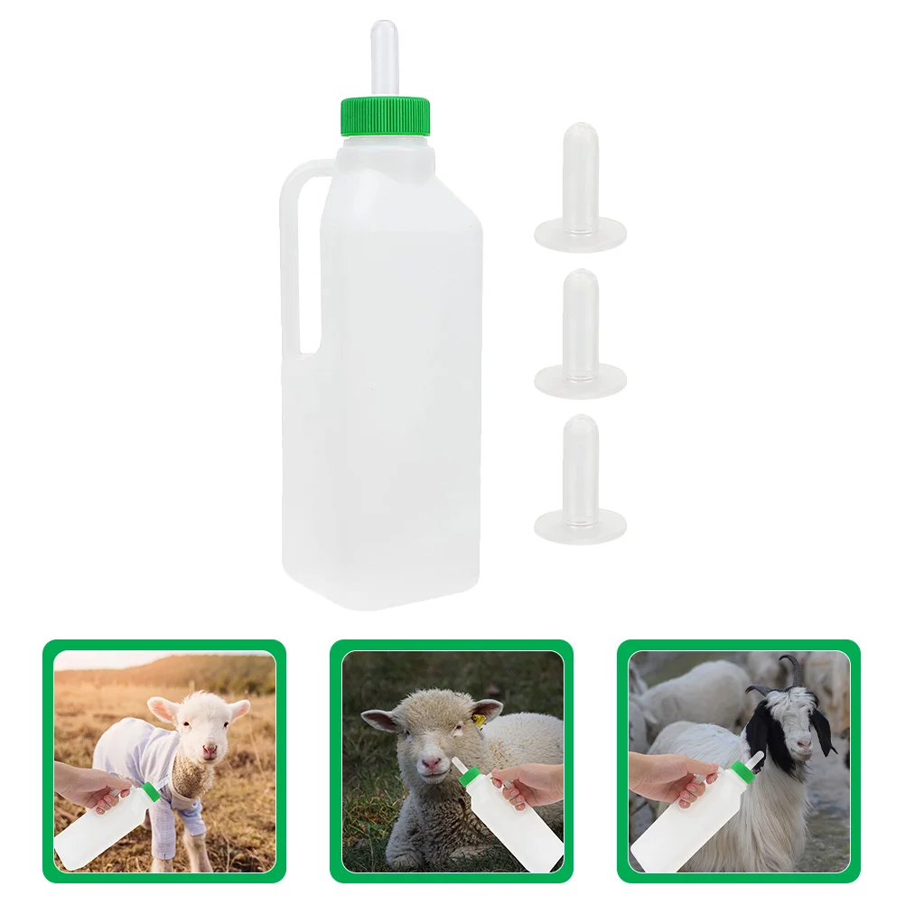 

Calf Nursing Bottle Young Livestock Milk Feeders Pet Sheep Farm Animal Silica Gel Small Lamb