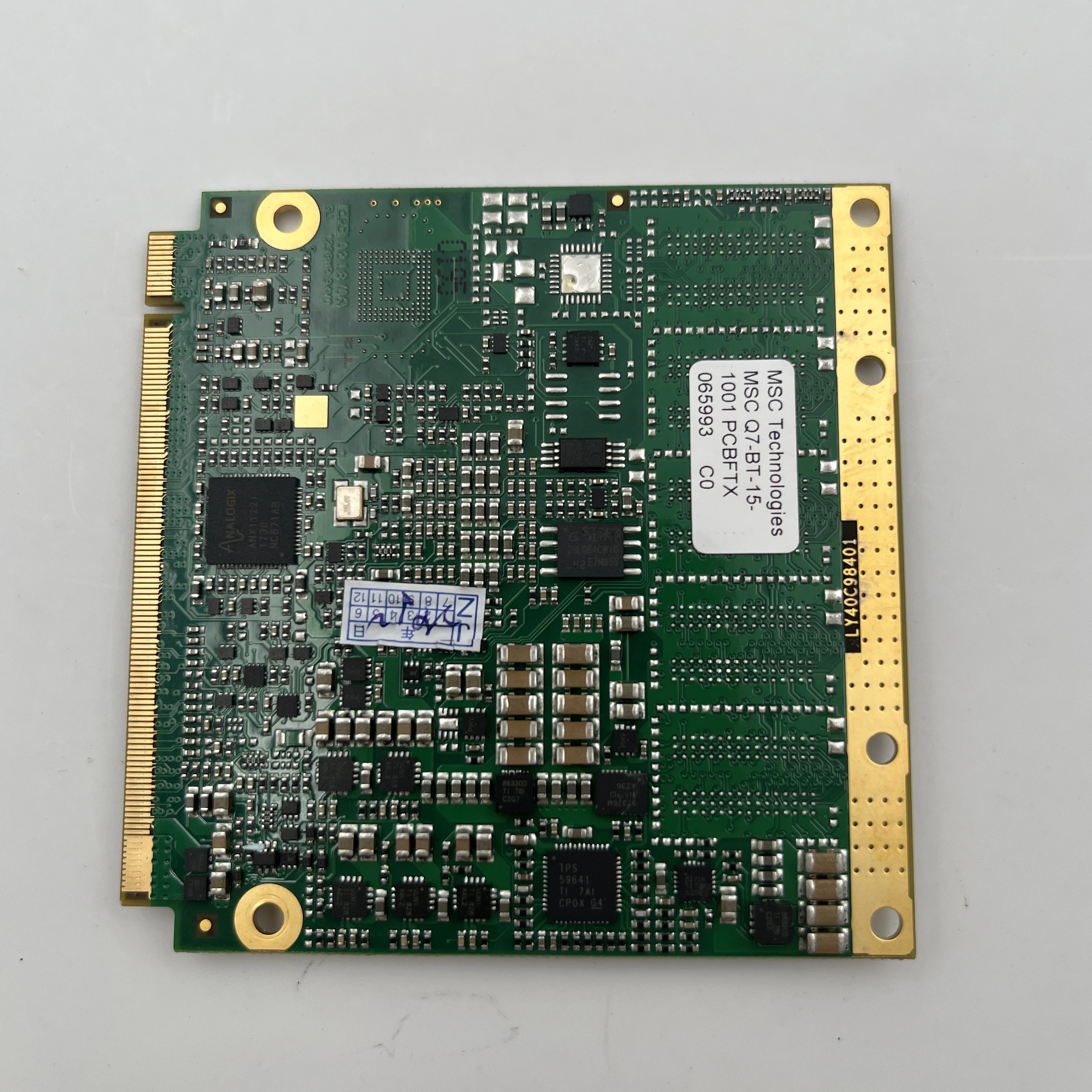 For MSC Technologies Q7-BT-15-1001 PCBFTX LY40C98401 Motherboard 4 For MSC Technologies Q7-BT-15-1001 PCBFTX LY40C98401 Motherboard - Image 2