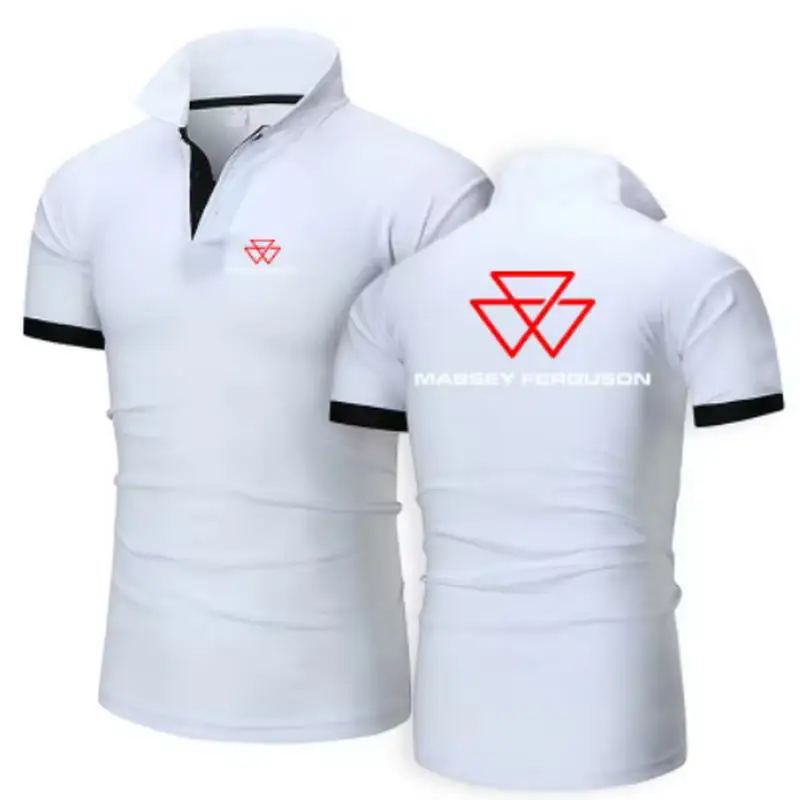 Polo stampata Marsefogerson 2026 - Stile casual comodo da uomo, vestibilità aderente - Nuova camicia estiva alla moda di marca - immagine 6