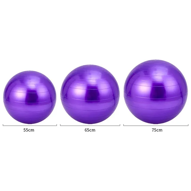 45-85 cm PVC Yoga Ball Gym Fit Ball Thickened Explosion-proof Exercise Home Fitness Pilates Sport Balance Ball Yoga Equipment 6