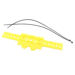Universal Rubber Exhaust Muffler Protector Guard (YELLOW)