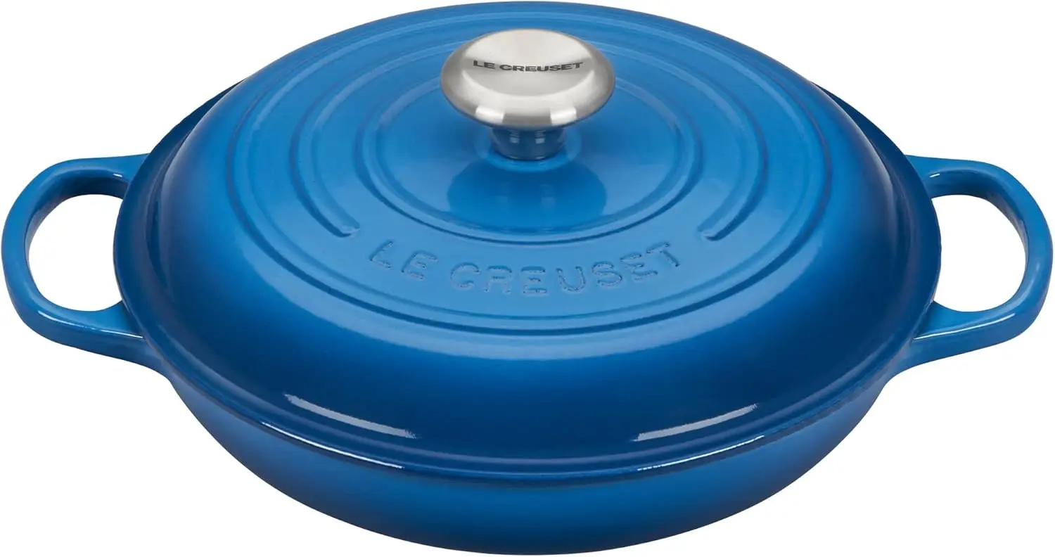 Piece Signature Set - Marseille (4.5 qt. RDO, 2.25 qt. Braiser, 10.25" Skillet, 10.25" Square Skillet Grill & 5.25 qt. Rect. R 3