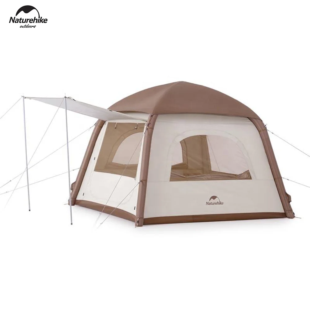 Naturehike Outdoor Glamping Ango Air Tube Tenda Upf 50 + Large Space House Tenda Da Campeggio Gonfiabile