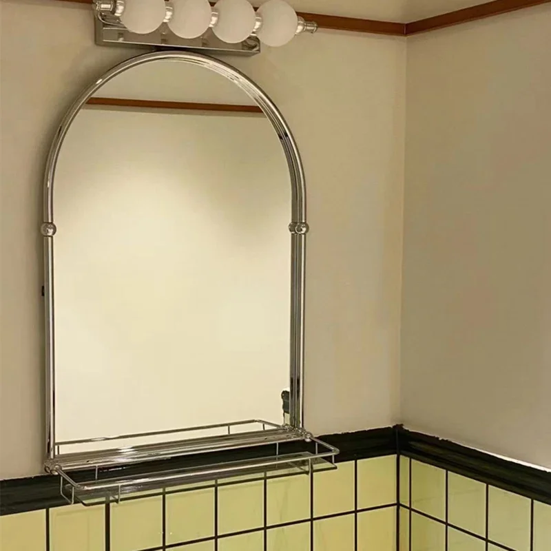 Toilet Mirror Nordic Modern Design Bedroom Bathroom Compact Aesthetic Screen Mirrors Living Room Makeup Home Products